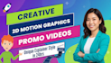 create 2d animated explainer vyond video in 24 hours
