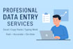 provide fast and reliable data entry service