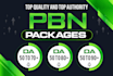 create high quality 20 homepage backlinks