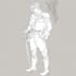 draw character design in sketch