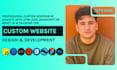 do custom website development full stack web developer
