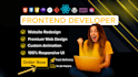 develop using html css bootstrap javascript and react js