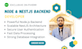 build backend websites and apis as your node and nestjs experienced developer