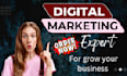 be your professional digital marketer and content creator