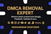 takedown harassing defaming content from tiktok,reddit,google,fb,yt,ig,x by dmca