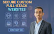 develop mern stack web app with secure backend apis