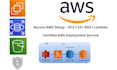 deploy secure AWS ec2 s3 rds lambda with devops practices