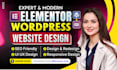 design professional wordpress website using elementor pro