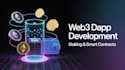 develop secure web3 smart contracts and staking dapps