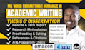 proofread, ghostwrite your academic writing, thesis and dissertation editing