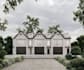 design 3d house rendering 3d model elevation remodel farm house redesign