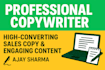 write converting instagram ads product description and email copy