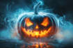 do spooky halloween logo, branding, custom made halloween
