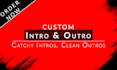 create intro and outro animation