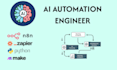 create n8n, make com automations , zapier ai automation