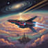 drawing a sci fi spaceship art