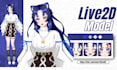 create live2 vtuber model, anime avatar, live 2d rigging vtuber character design