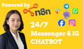 automate fb and ig messages with an n8n chatbot