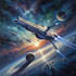 create a sci fi spaceship design