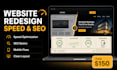 redesign and improve your website speed and SEO