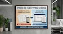 photo to text typing service
