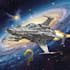 create a sci fi spaceship design