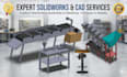 do 3d product design, rendering, simulation and 2d drawings
