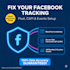 setup facebook pixel, conversion API and events tracking
