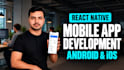 develop a react native mobile app for android and ios