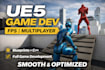 develop your unreal engine 5 fps or multiplayer game