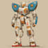 illustrate powerful mecha illustrations with strong anatomy