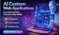 build ai custom web application