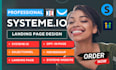 create systeme io sales funnel, systeme io landing page, connect domain