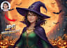 create a custom halloween witch portrait from your photo