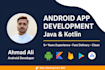 develop professional android apps using java and kotlin