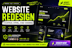 professionally redesign your website with modern UX UI