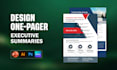 create executive summary, report, flyer, and one pager