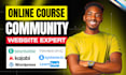 create online course website in teachable, thinkific, kajabi, or wordpress