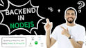 develop custom API and backend solutions using nodejs