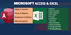 create an ms access database for your business or personal needs