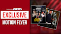 create an eye catching motion flyer and animated flyer