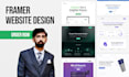 design, develop, or redesign your framer website and convert figma to framer