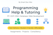 assist students with programming data structures and web