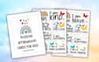 design your affirmation cards prayer cards in 24hrs