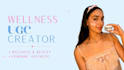 create aesthetic feminine wellness ugc videos