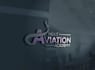 design professional aviation, airplane logo badge patch