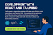 develop a responsive website in react and tailwind