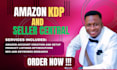 setup amazon KDP account creation, amazon individual seller central, API fba PPC
