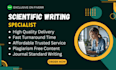 edit and format scientific content for submissions