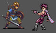 create high quality 8 bit 16 bit pixel art character, animations, sprite sheets